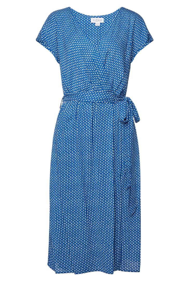Velvet Velvet Tamara Printed Wrap Dress