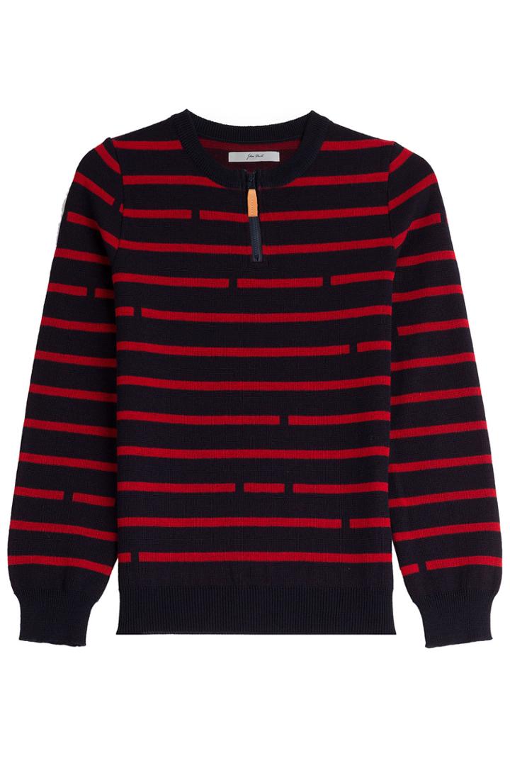 Julien David Julien David Striped Wool Pullover