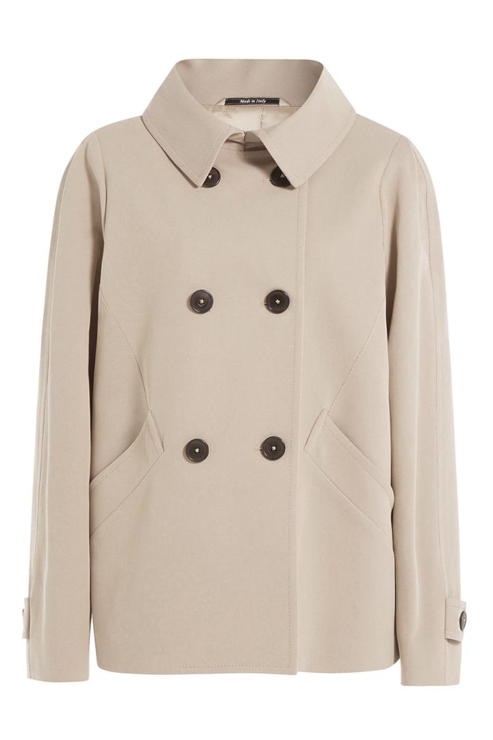 Maison Margiela Maison Margiela Cotton-silk Pea Coat