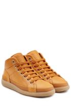 Maison Margiela Maison Margiela Leather Sneakers - Brown