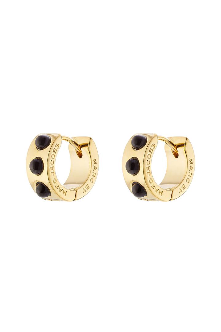 Marc By Marc Jacobs Marc By Marc Jacobs Embellished Earrings - Gold