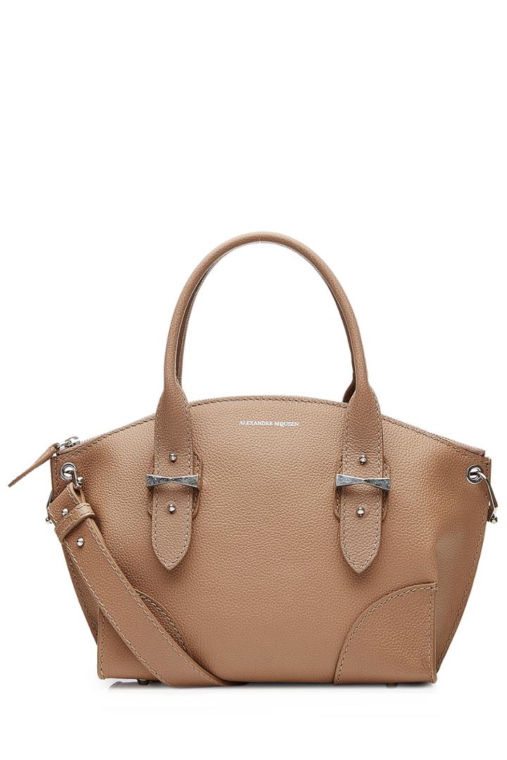 Alexander Mcqueen Alexander Mcqueen Legend Leather Tote - Brown