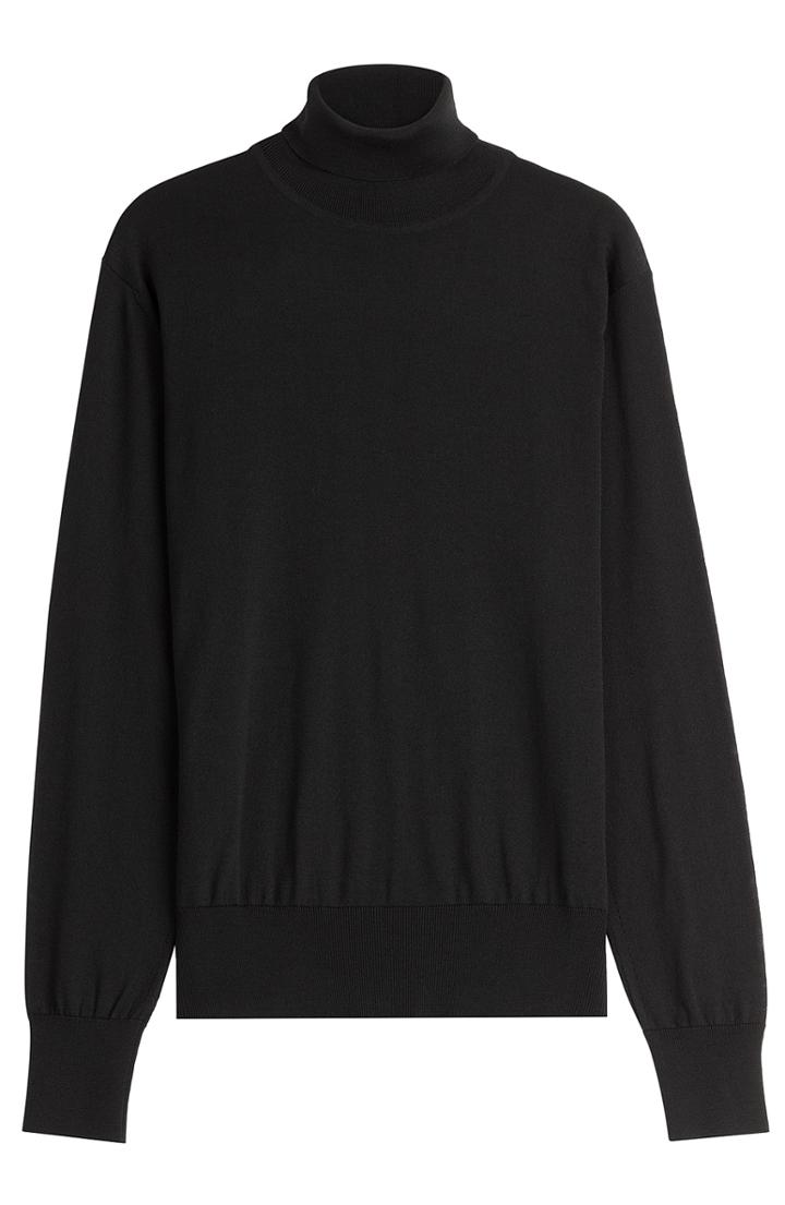 Jil Sander Fleece Wool Turtleneck