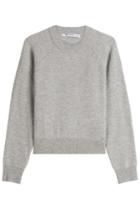T By Alexander Wang T By Alexander Wang Wool Pullover With Cashmere - Grey