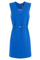 Mcq Alexander Mcqueen Mcq Alexander Mcqueen Belted Mini-dress - Blue