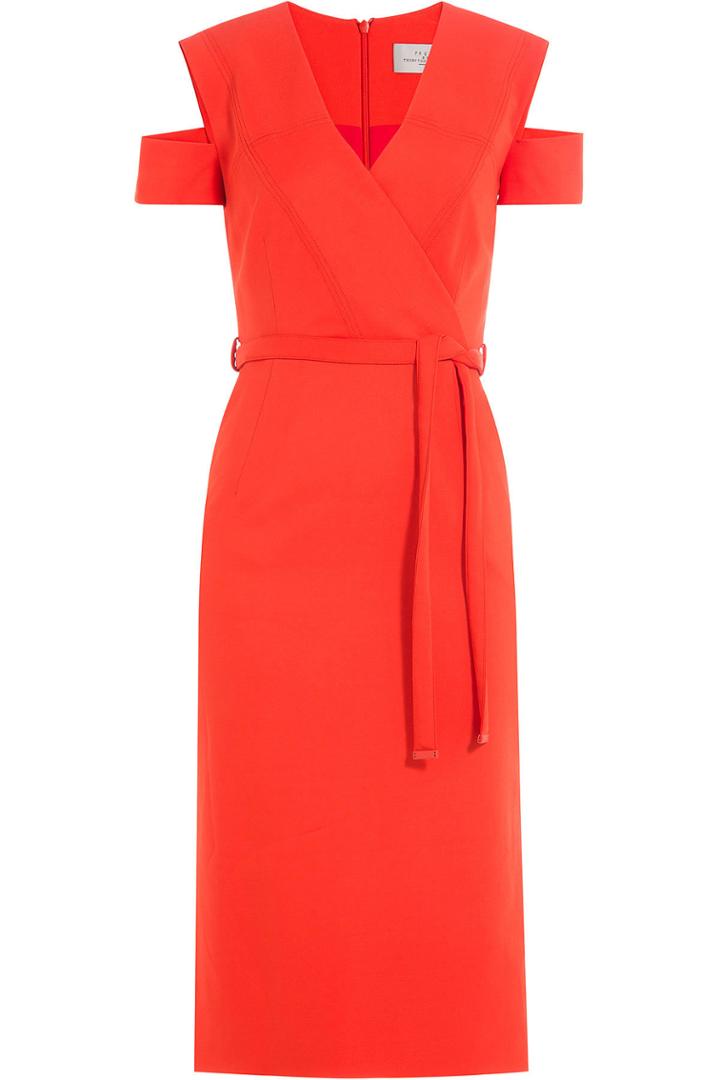Preen Preen Dress With Cut-out Shoulders