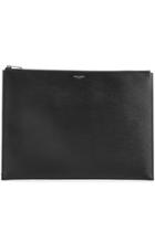 Saint Laurent Saint Laurent Zipped Leather Pouch
