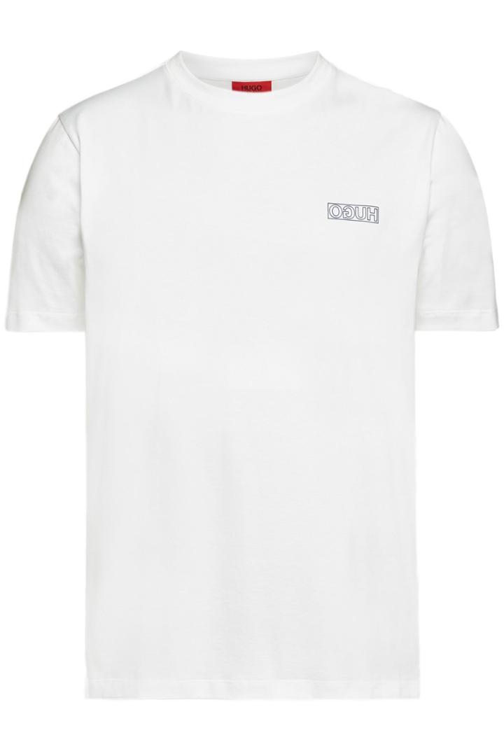 Hugo Hugo Printed Cotton T-shirt
