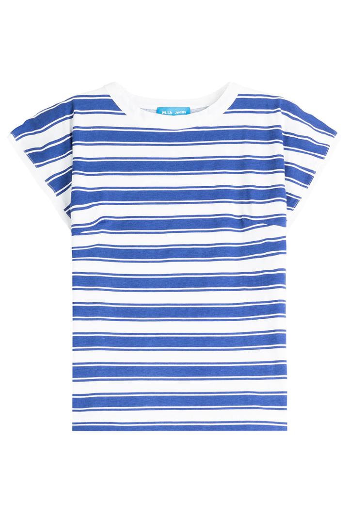 M I H M I H Plage Striped Cotton T-shirt