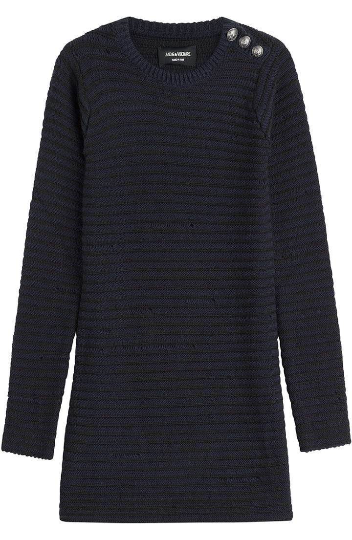 Zadig & Voltaire Striped Pullover With Merino Wool