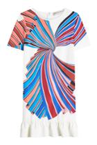 Emilio Pucci Emilio Pucci Printed Dress With Ruffled Hem