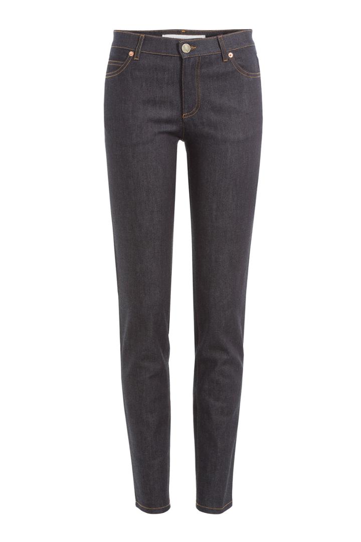 Valentino Valentino Straight Leg Jeans With Rockstuds - Black