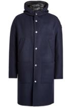 Moncler Moncler Virgin Wool Coat With Detachable Down-filled Lining