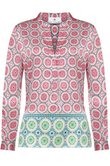 Herzensangelegenheit Herzensangelegenheit Ohm Printed Silk Blouse