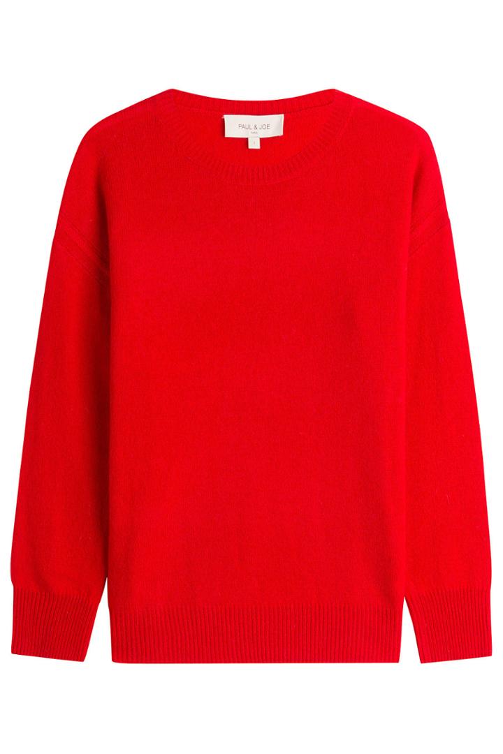 Paul & Joe Paul & Joe Wool-cashmere Pullover - Red