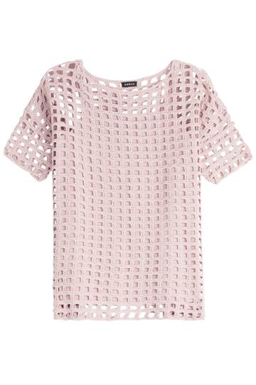 Akris Akris Crochet Top - Pink