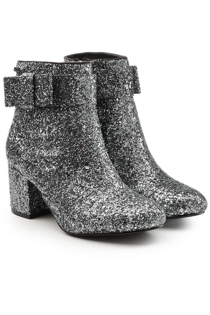 Karl Lagerfeld Karl Lagerfeld Glitter Ankle Boots