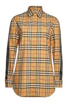 Burberry Burberry Saoirse Checked Cotton Shirt