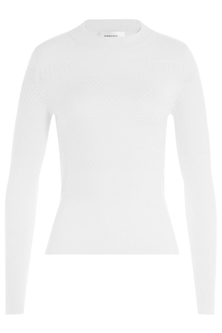 Carven Carven Pullover With Wool - White