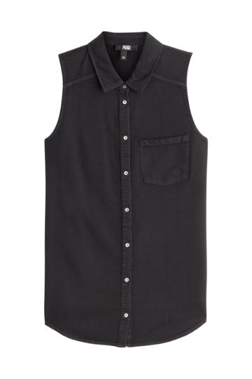 Paige Paige Sleeveless Blouse - Black