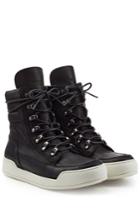 Balmain Balmain Leather Sneakers - Black