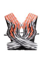 Alexander Wang Crisscross Accordion Pleat Top
