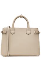 Burberry Shoes & Accessories Burberry Shoes & Accessories Banner Leather Tote - Beige