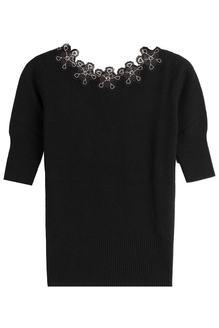 Etro Etro Wool-cashmere Pullover With Embroidery