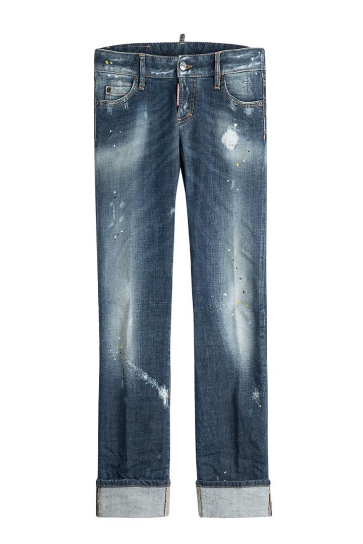 Dsquared2 Dsquared2 Distressed Cropped Jeans