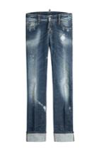 Dsquared2 Dsquared2 Distressed Cropped Jeans