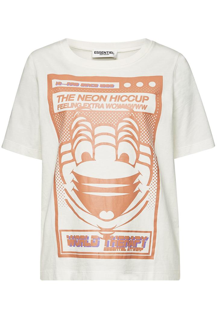 Essentiel Antwerp Essentiel Antwerp Tommy Printed Cotton T-shirt