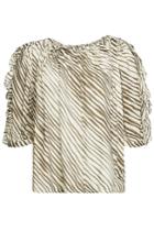 See By Chloé See By Chloé Striped Top With Shoulder Ties