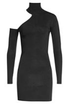 By Malene Birger By Malene Birger Turtleneck Dress With Cut-out Detail - Black
