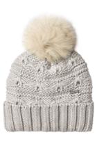 Woolrich Woolrich Wool Hat With Pom-pom - Grey