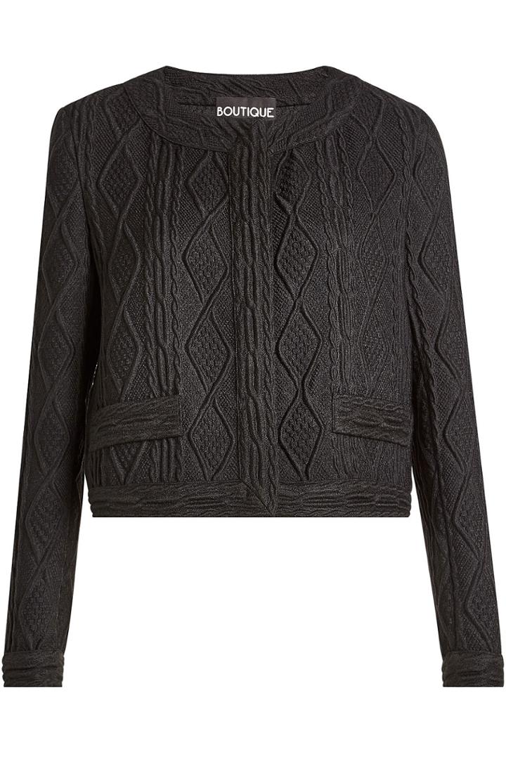 Boutique Moschino Boutique Moschino Cable-knit Cardigan With Wool