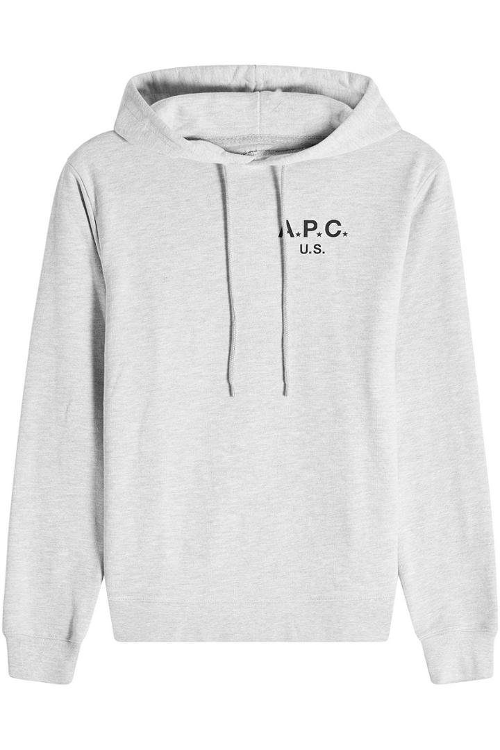 A.p.c. A.p.c. Logo Hoodie With Cotton