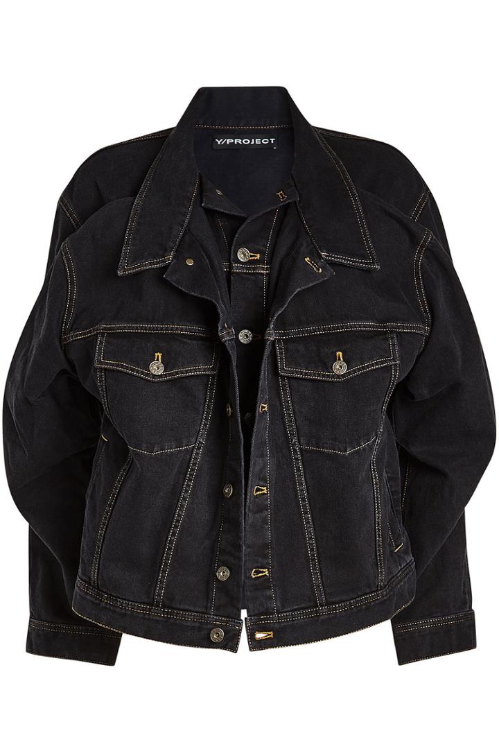 Y/project Y/project Double Front Denim Jacket