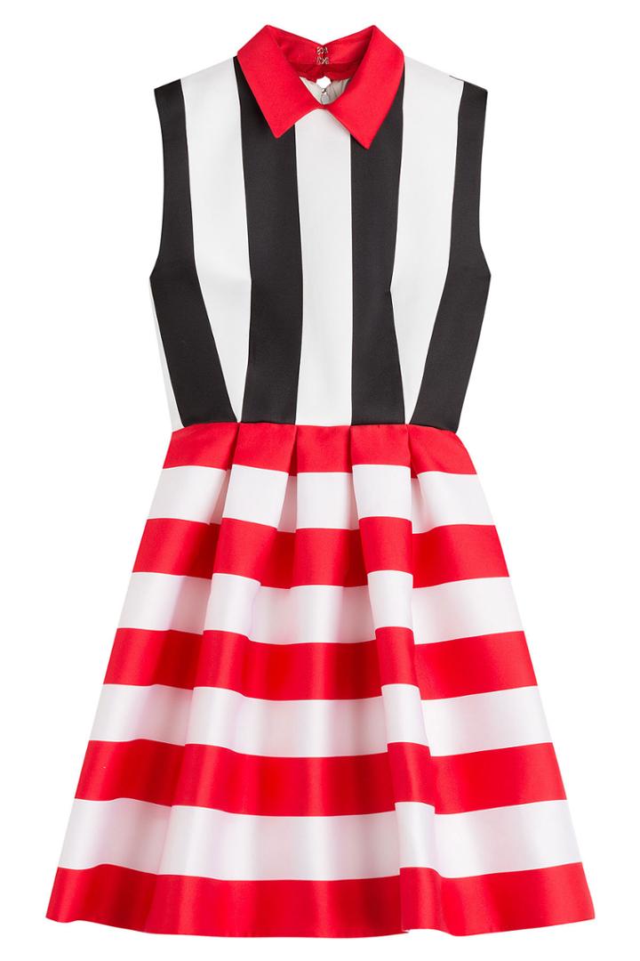 Zuhair Murad Zuhair Murad Striped Dress With Silk - Multicolored