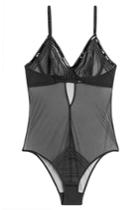 Chantal Thomass Chantal Thomass Sheer Mesh Body - Black