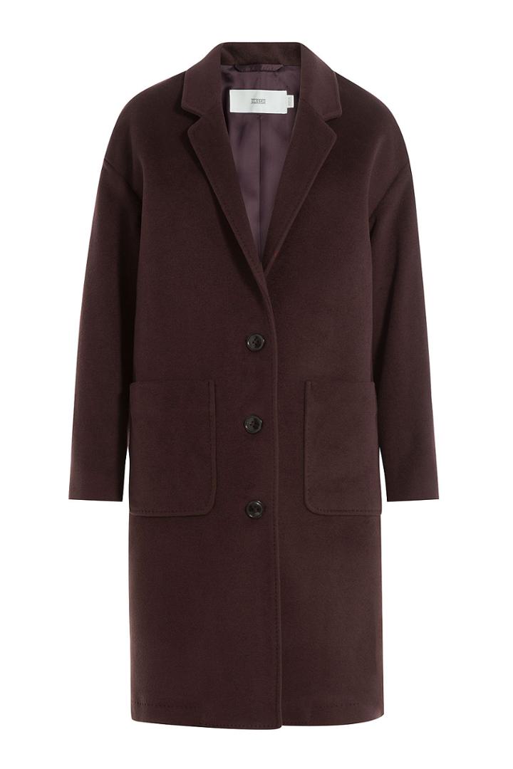 Closed Closed Wool-cashmere Coat - Red