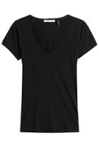 Helmut Lang Helmut Lang Cotton T-shirt With Cashmere - Black