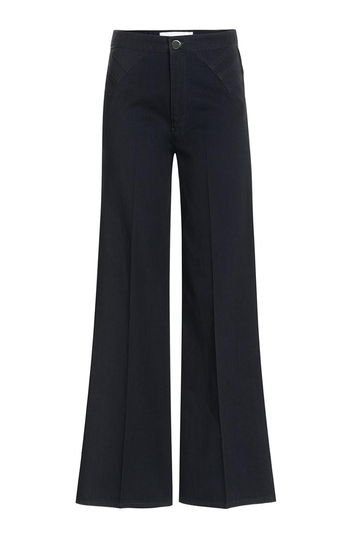 Victoria Beckham Denim Cropped Flare Jeans