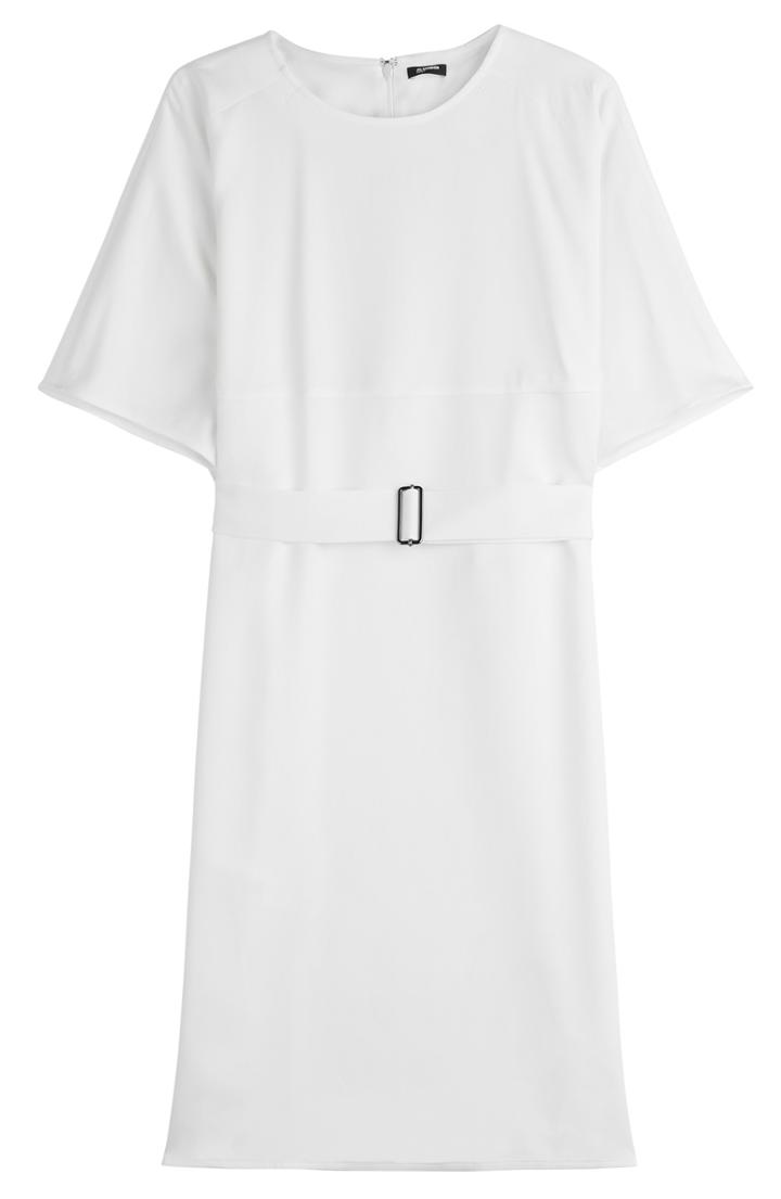 Jil Sander Navy Ellen Danica Stretch Dress