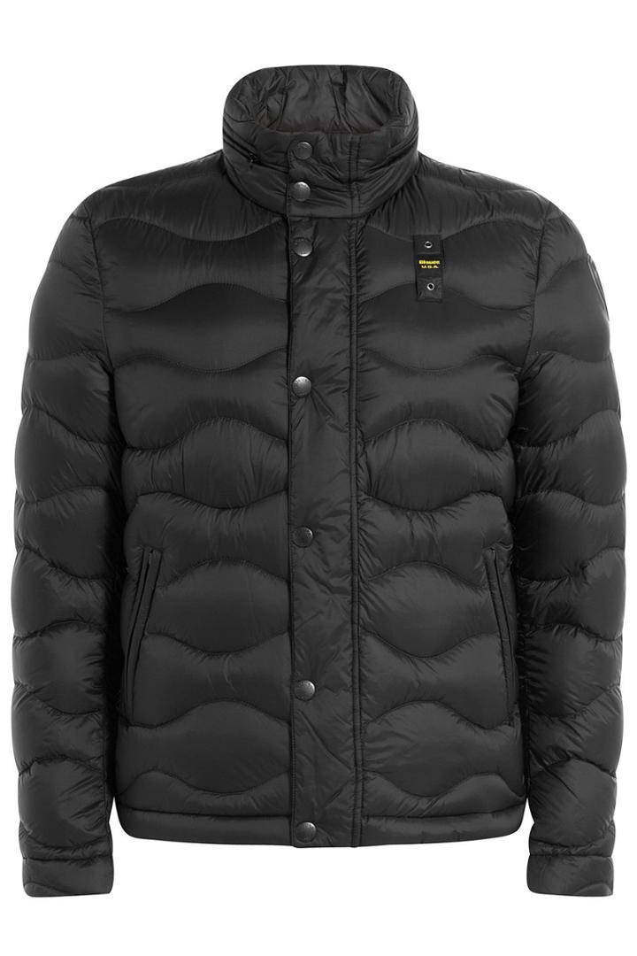 Blauer Blauer Quilted Down Jacket - Black