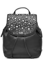 Karl Lagerfeld Karl Lagerfeld Embellished Leather Backpack