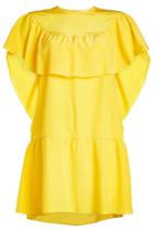 R.e.d. Valentino R.e.d. Valentino Silk Ruffle Dress