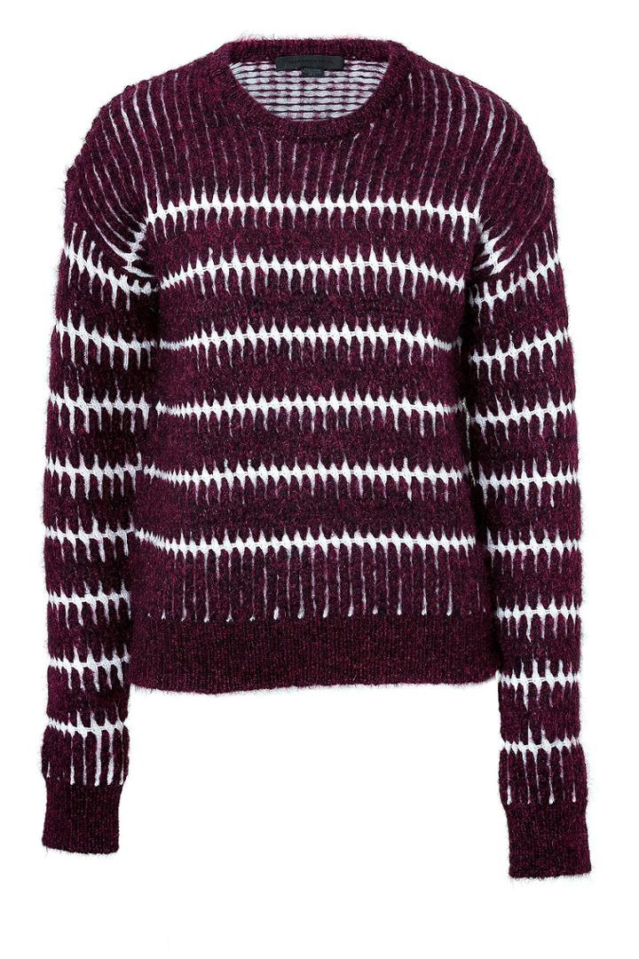 Alexander Wang Alexander Wang Woven Metallic Knit Pullover - None