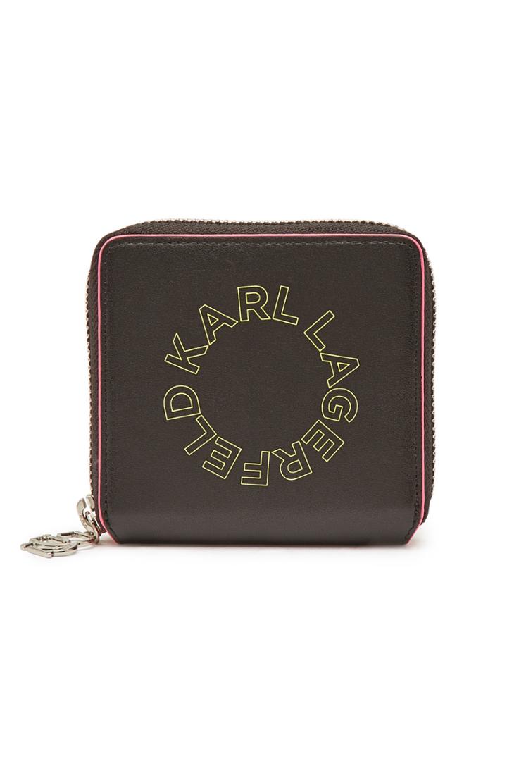 Karl Lagerfeld Karl Lagerfeld K/neon Leather Wallet