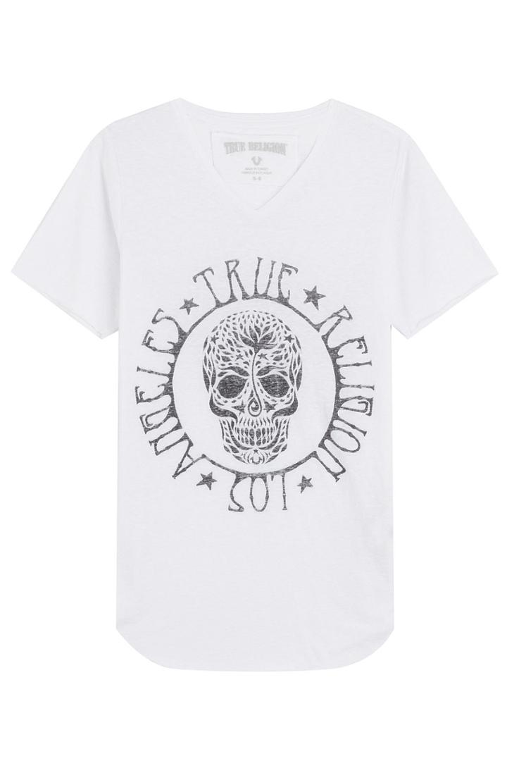 True Religion True Religion Printed Cotton Blend T-shirt