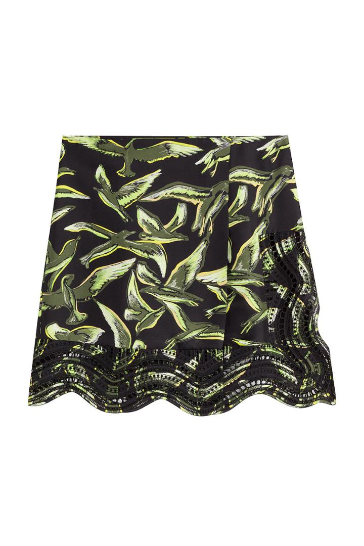 Emilio Pucci Emilio Pucci Printed Silk Twill Skirt